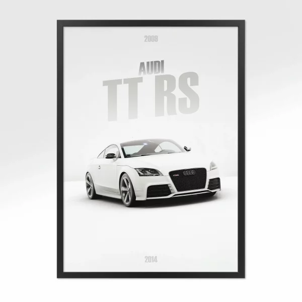 Poster Audi TT RS – Vue avant