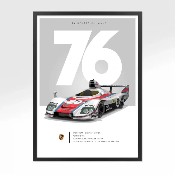 Poster 24 heures – Le Mans 1976