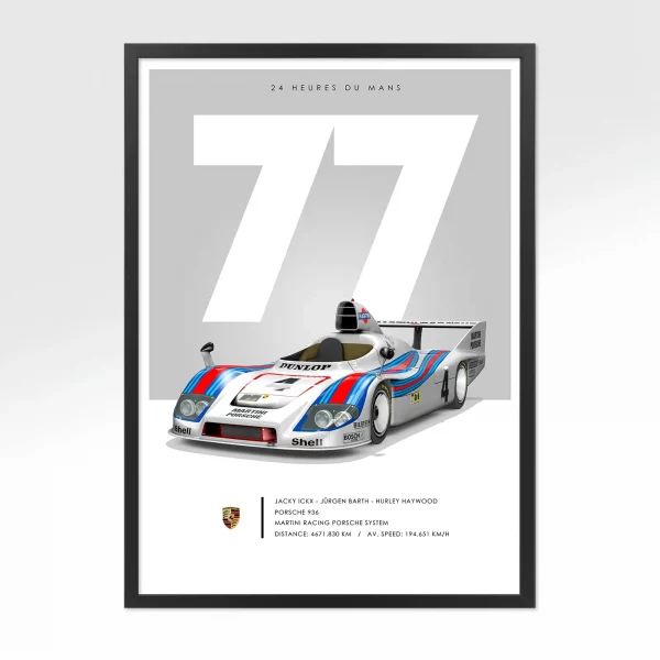 Poster 24 heures – Le Mans 1977