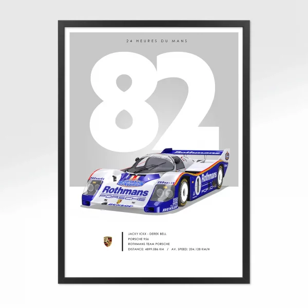 Poster 24 heures – Le Mans 1982