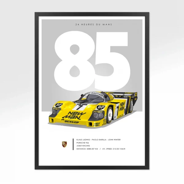 Poster 24 heures – Le Mans 1985