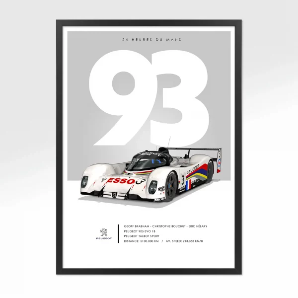 Poster 24 heures – Le Mans 1993