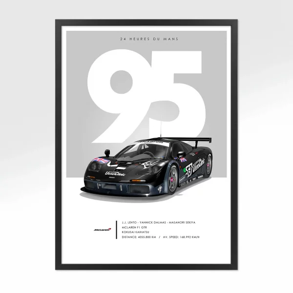 Poster 24 heures – Le Mans 1995