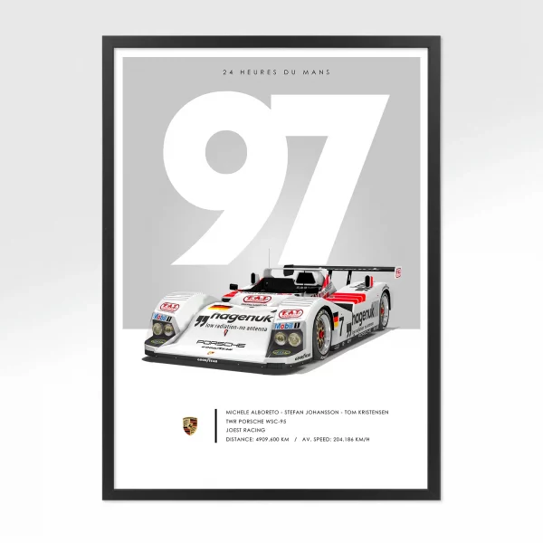 Poster 24 heures – Le Mans 1997