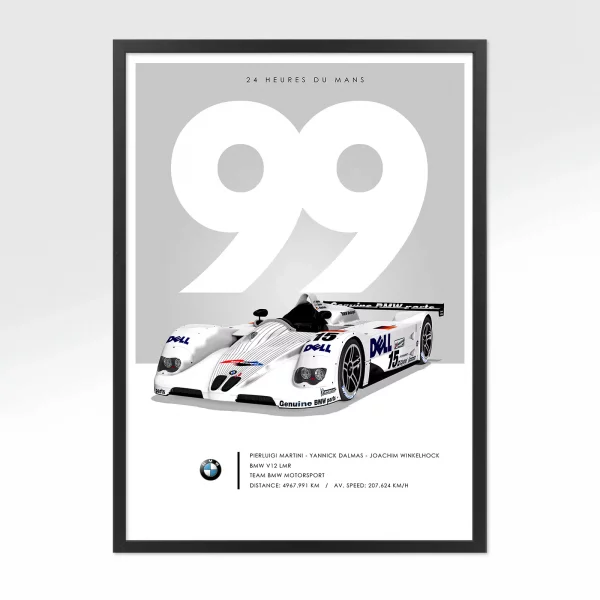 Poster 24 heures – Le Mans 1999