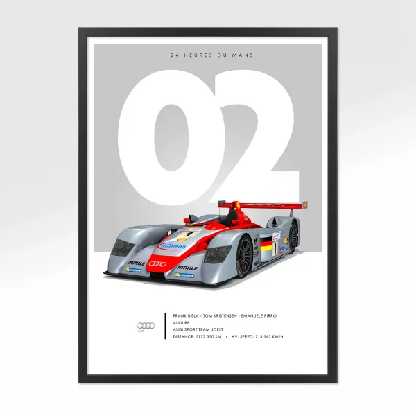 Poster 24 heures – Le Mans 2002
