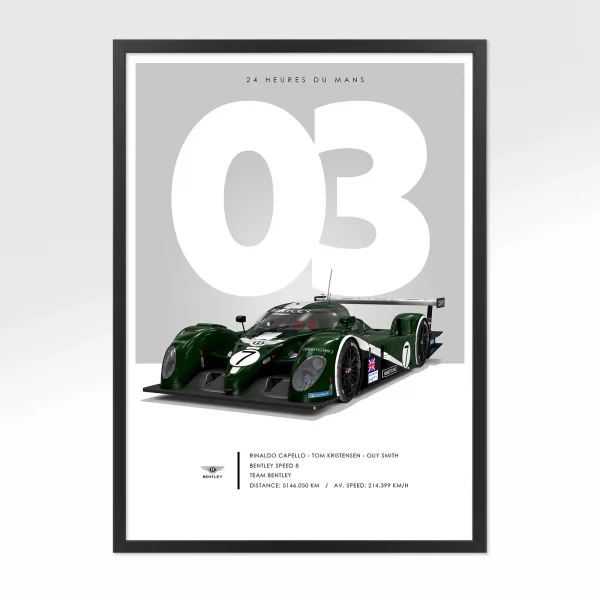 Poster 24 heures – Le Mans 2003