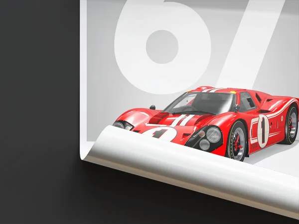 Poster 24 heures – Le Mans 1967