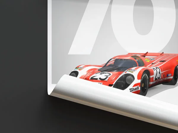 Poster 24 heures – Le Mans 1970