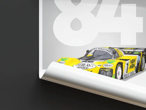 Poster 24 heures – Le Mans 1984