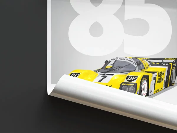 Poster 24 heures – Le Mans 1985