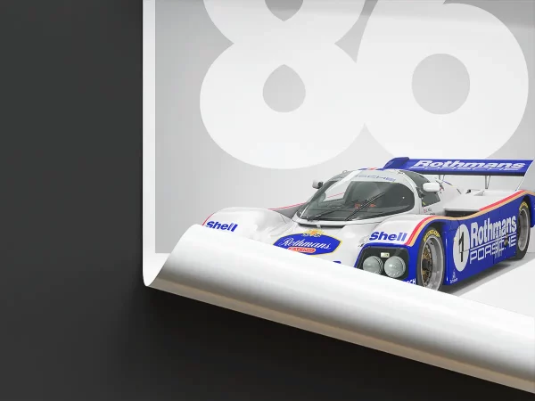 Poster 24 heures – Le Mans 1986