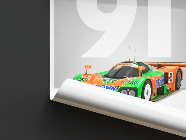 Poster 24 heures – Le Mans 1991