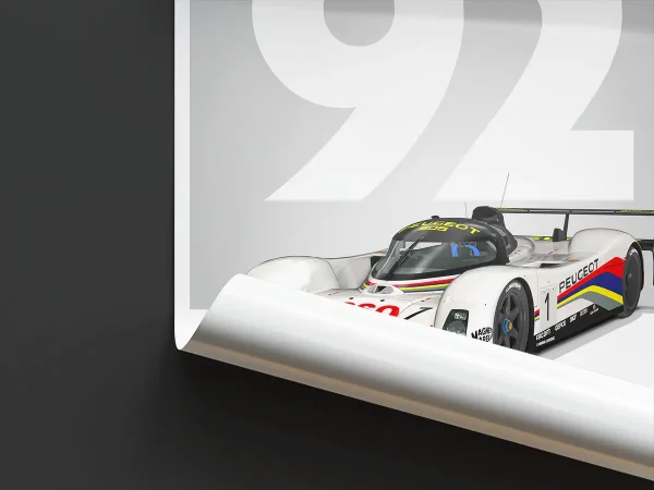 Poster 24 heures – Le Mans 1992