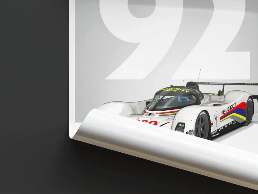 Poster 24 heures - Le Mans 1992 – Image 2