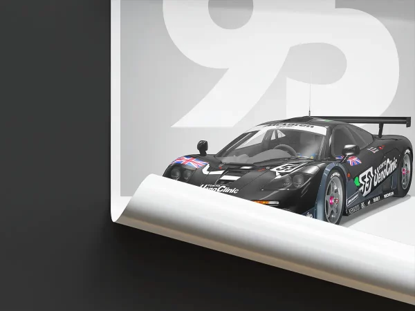 Poster 24 heures – Le Mans 1995