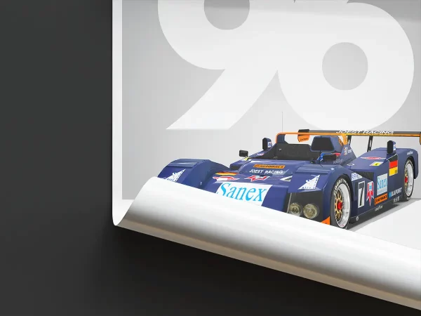 Poster 24 heures – Le Mans 1996