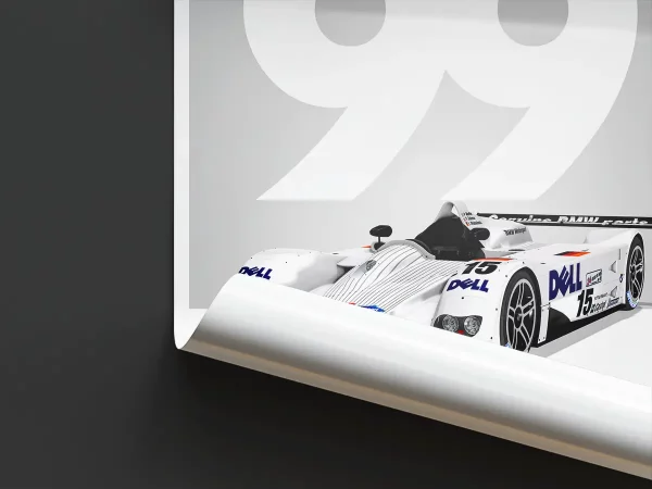 Poster 24 heures – Le Mans 1999