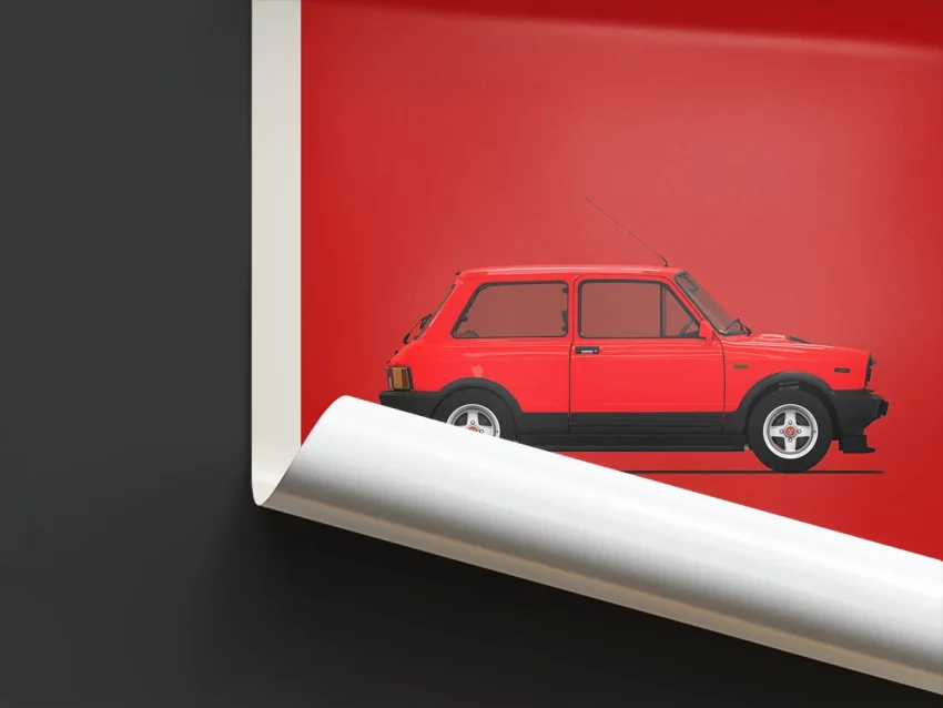 Poster Youngtimer - A112 Abarth – Image 2