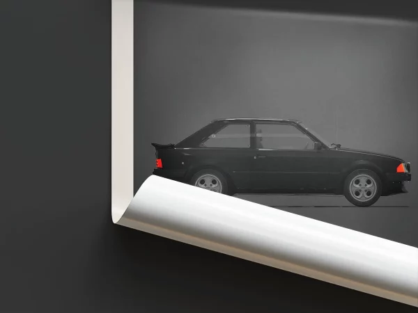 Poster Youngtimer – Ford Escort XR3