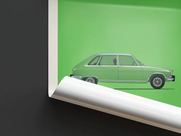 Poster Youngtimer – Renault R16 TX