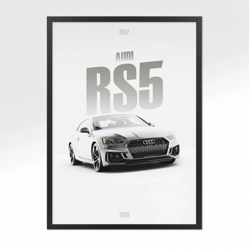 Poster Audi RS5 - Vue avant