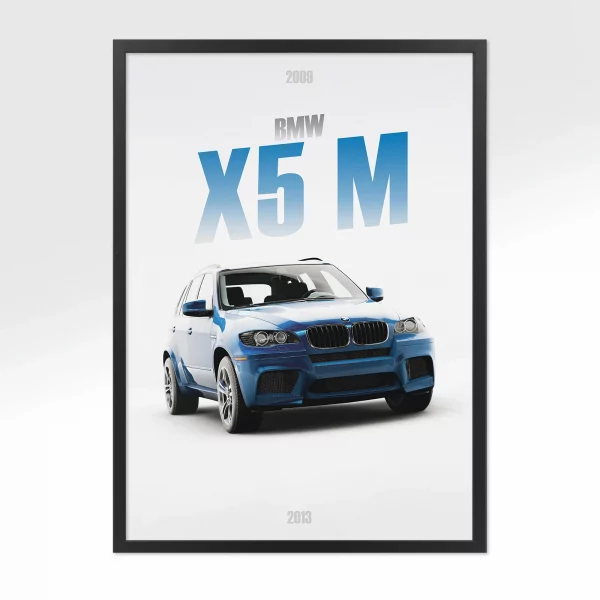 Poster BMW X5 M – Vue avant