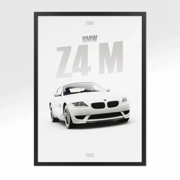 Poster BMW Z4 M – Vue avant