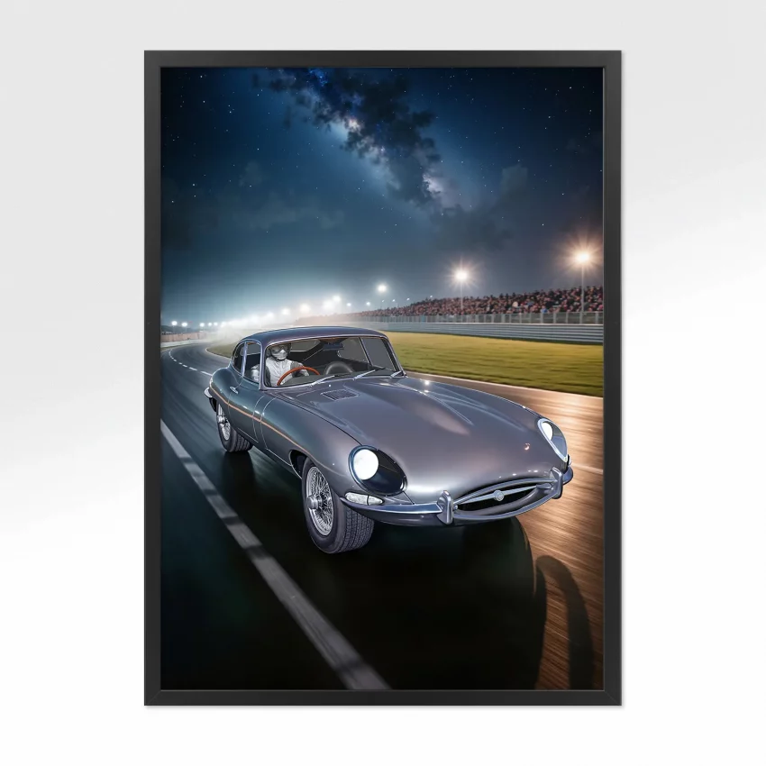 Poster Jaguar E-type