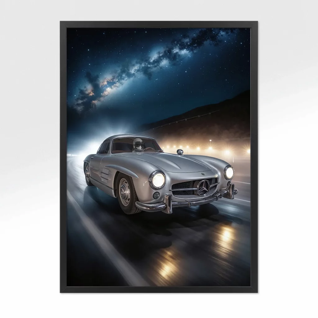 Poster mercedes 300 SL
