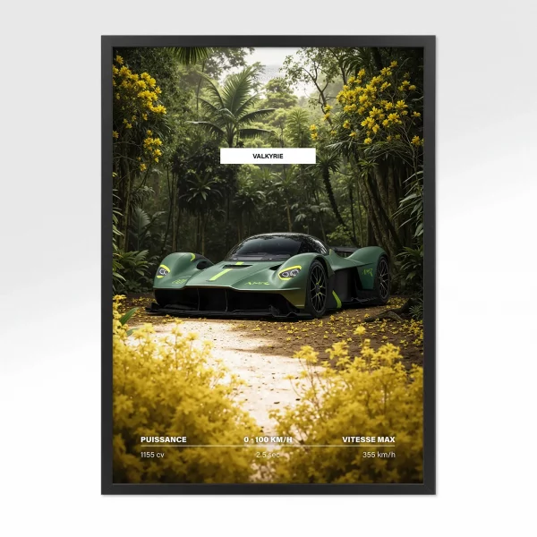 Poster Hypercar – Aston Martin Valkyrie