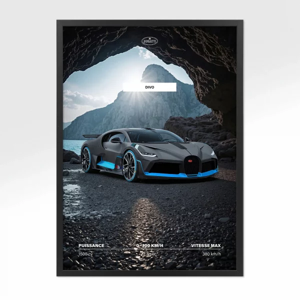 Poster Hypercar – Bugatti Divo