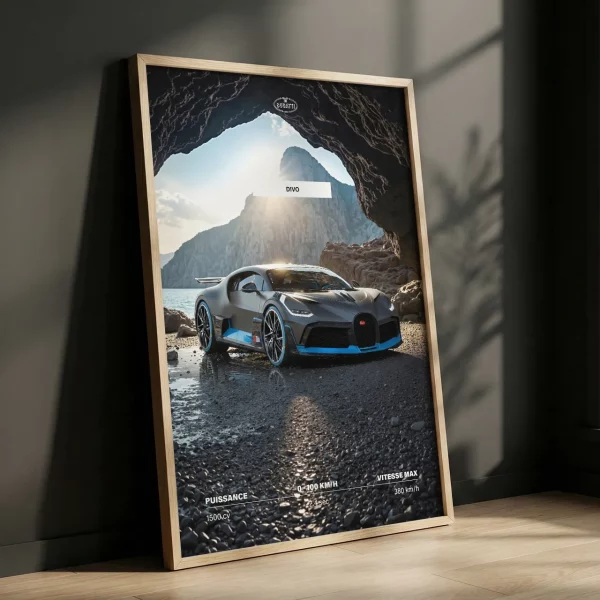 Poster Bugatti Divo | Collection Super Sport