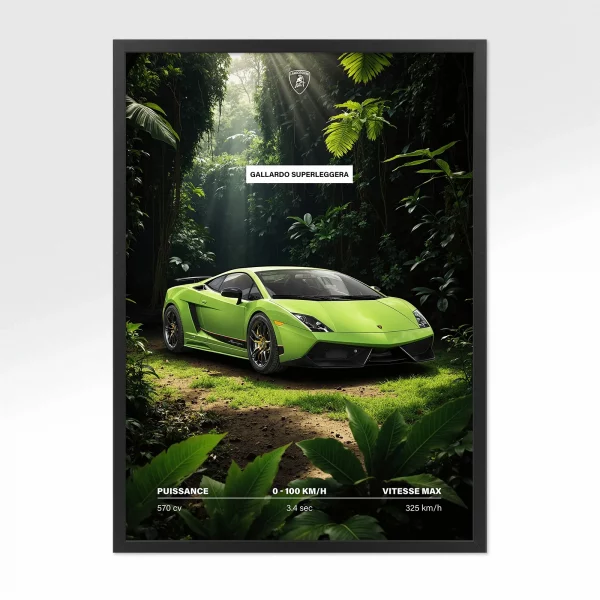 Poster Hypercar – Lamborghini Gallardo Superleggera
