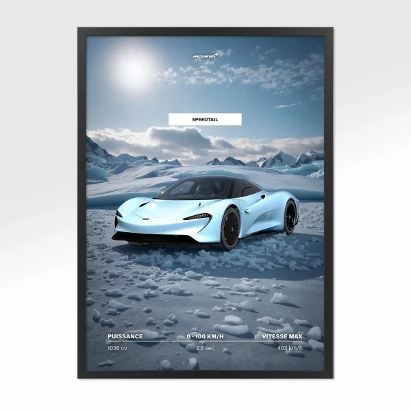 Poster Hypercar – McLaren Speedtail