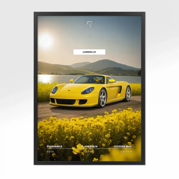 Poster Hypercar – Porsche Carrera GT