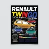 Poster Renault Twingo 1 style publicité vintage années 90