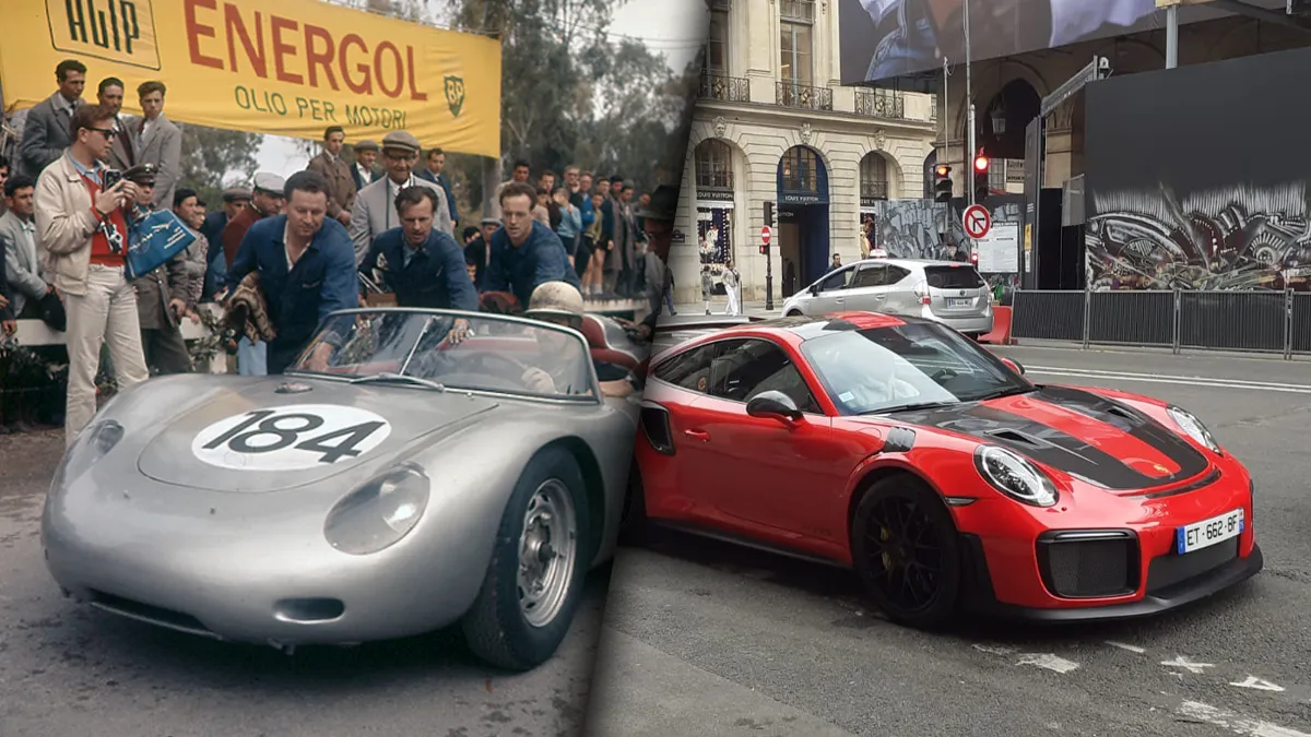 Lire la suite à propos de l’article Histoire Porsche : De la 356 à la 911, 75 Ans de Légende