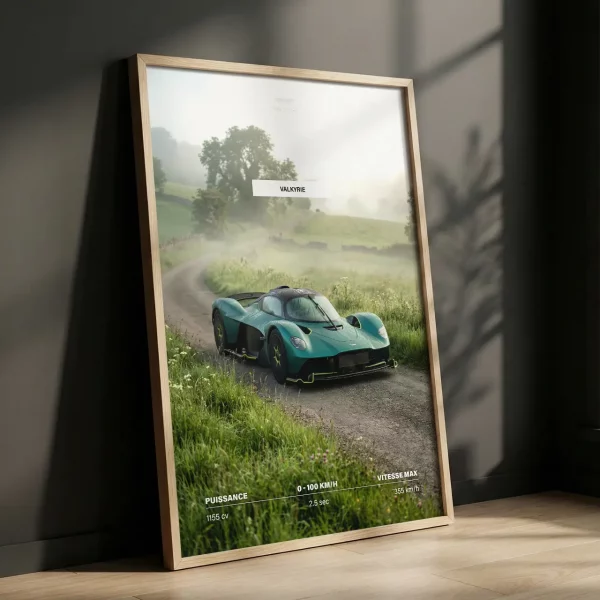 Poster Aston Martin Valkyrie | Collection Super Sport