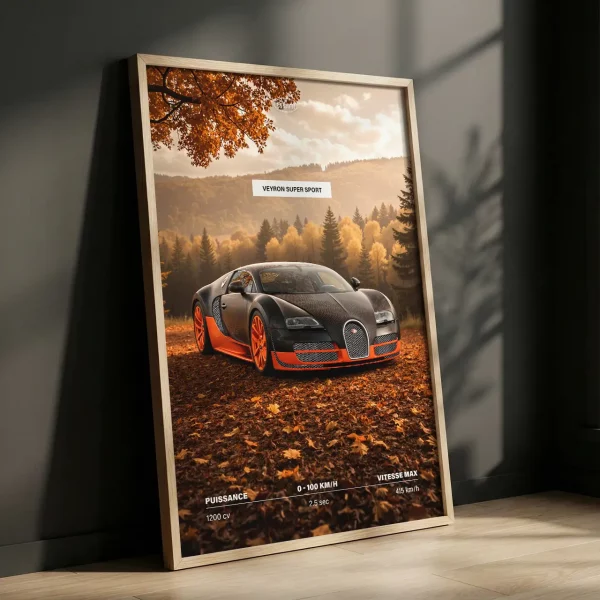 Poster Bugatti Veyron Super Sport | Collection Super Sport