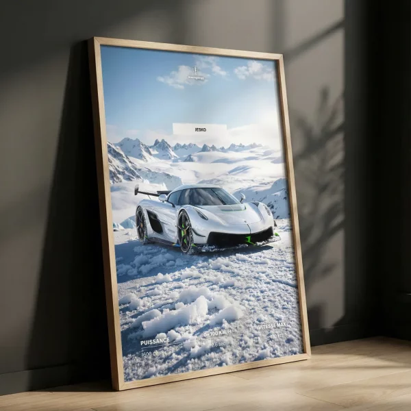 Poster Koenigsegg Jesko | Collection Super Sport