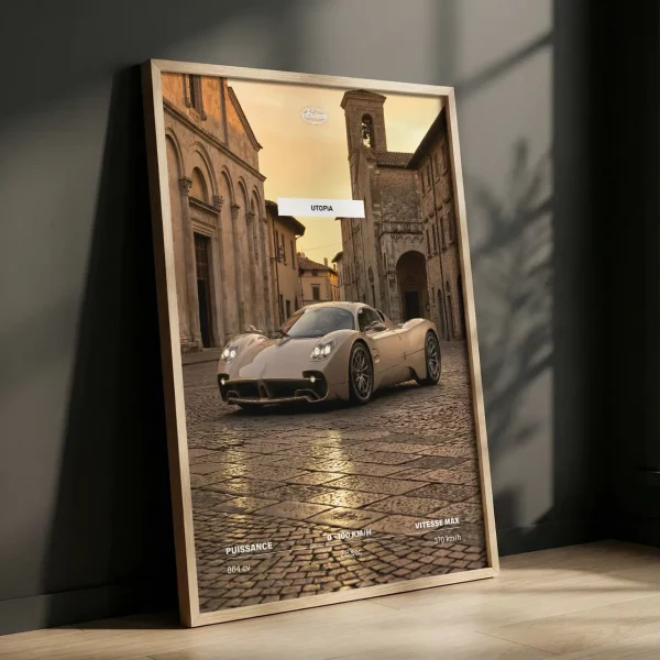Poster Pagani Utopia | Collection Super Sport