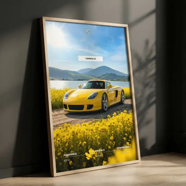 Poster Porsche Carrera GT | Collection Super Sport