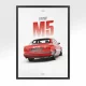 bmw m5 1989 back
