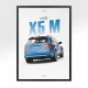 bmw x5 m 2009 back