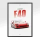 ferrari f40 front