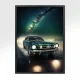 Poster ford mustang fastback 1965