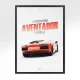 lamborghini aventador lp700-4 back