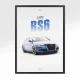 Affiche audi rs6 2008
