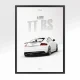 Affiche Audi TT RS 2009 - Vue Arrière